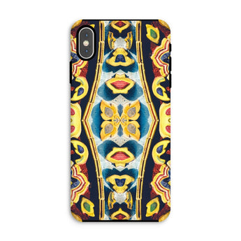 Masala Thai - Mosaic Pattern Art Iphone Case, Xs Max / Matte, Colorful Psychedelic-patterned Phone Case Abstract Designs Lip Motifs