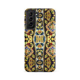 Masala Thai - Mosaic Pattern Art Phone Case Samsung Galaxy S21 Fe / Matte Vibrant Ornate Phone Case Symmetrical Floral Geometric Patterns