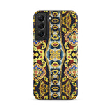 Masala Thai - Mosaic Pattern Art Phone Case Samsung Galaxy S22 Plus / Matte Vibrant Symmetrical Patterned Phone Case Intricate Floral