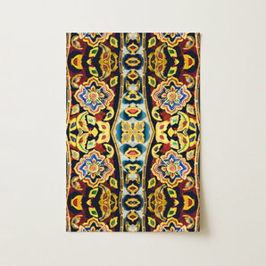 Masala Thai - Mosaic Pattern Art Print / Canvas, 12x18’’ / 31x46cm / Unframed / no Border, Posters Prints & Visual Artwork, Toby Leon