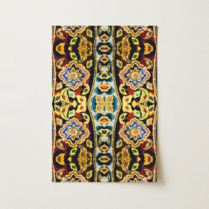 Masala Thai - Mosaic Pattern Art Print / Canvas, Thailand’s Psychedelic Temple, Thai Aesthetic, Design Ecstasy