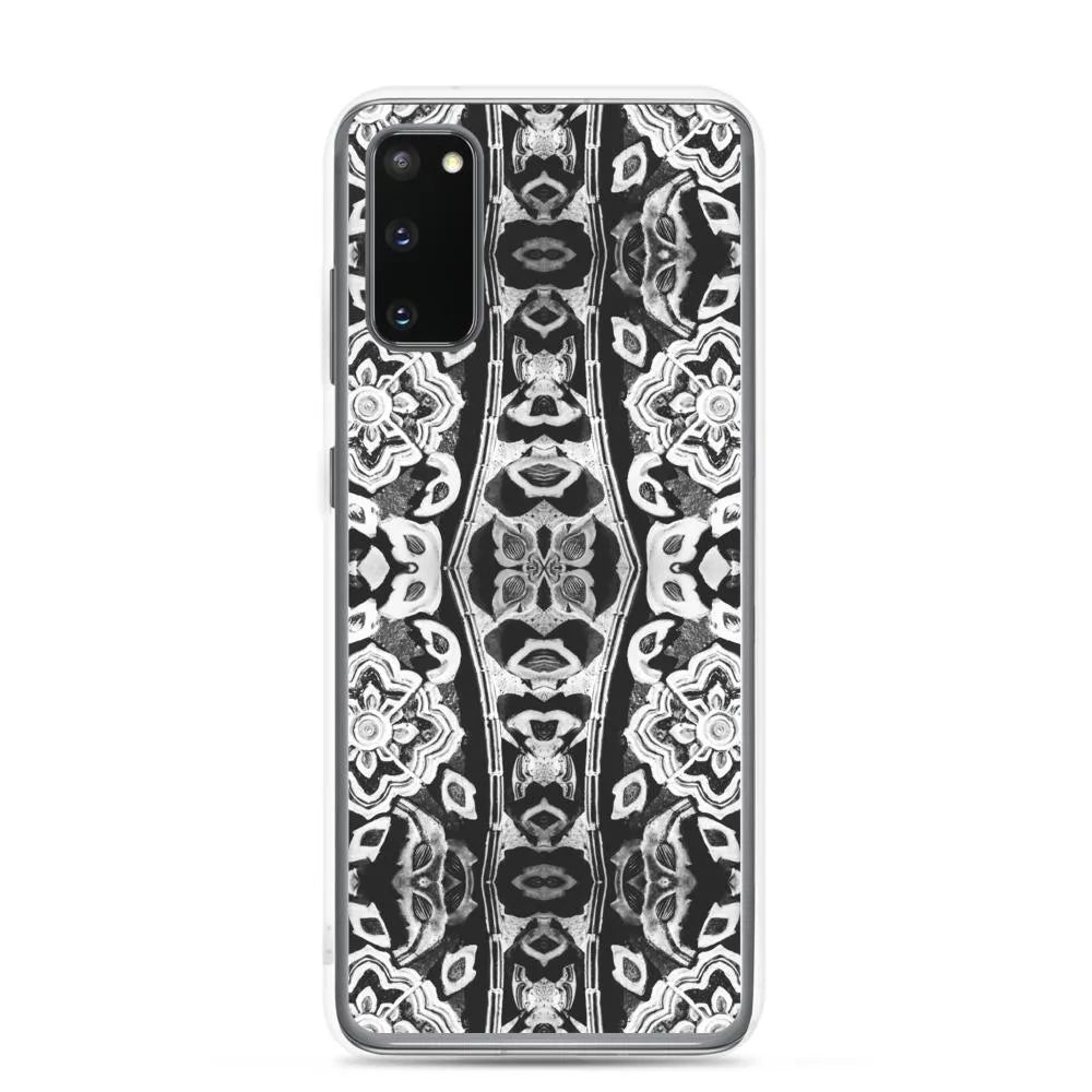 Masala Thai Samsung Galaxy Case - Black And White - Samsung Galaxy S20 - Mobile Phone Cases - Aesthetic Art