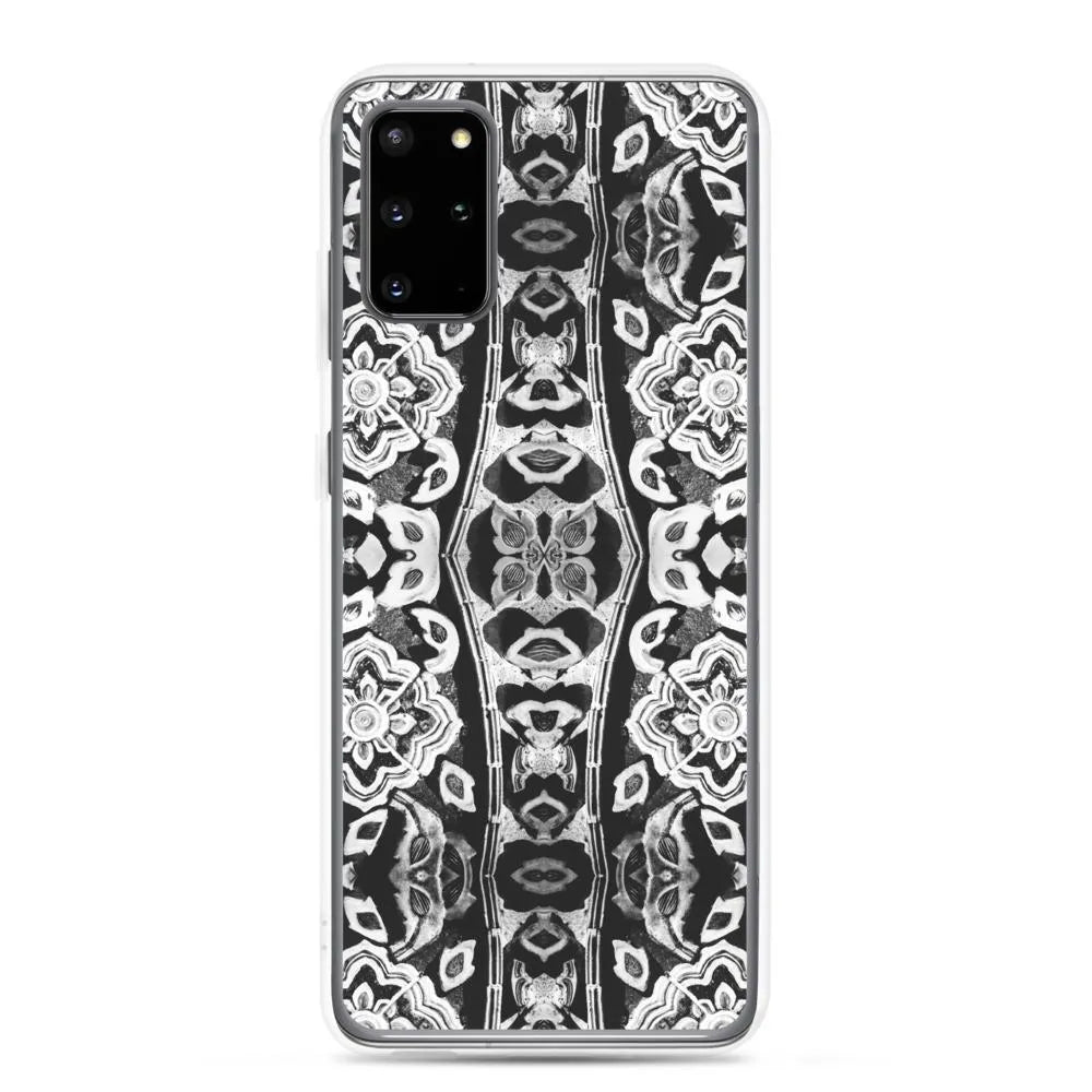 Masala Thai Samsung Galaxy Case - Black And White - Samsung Galaxy S20 Plus - Mobile Phone Cases - Aesthetic Art