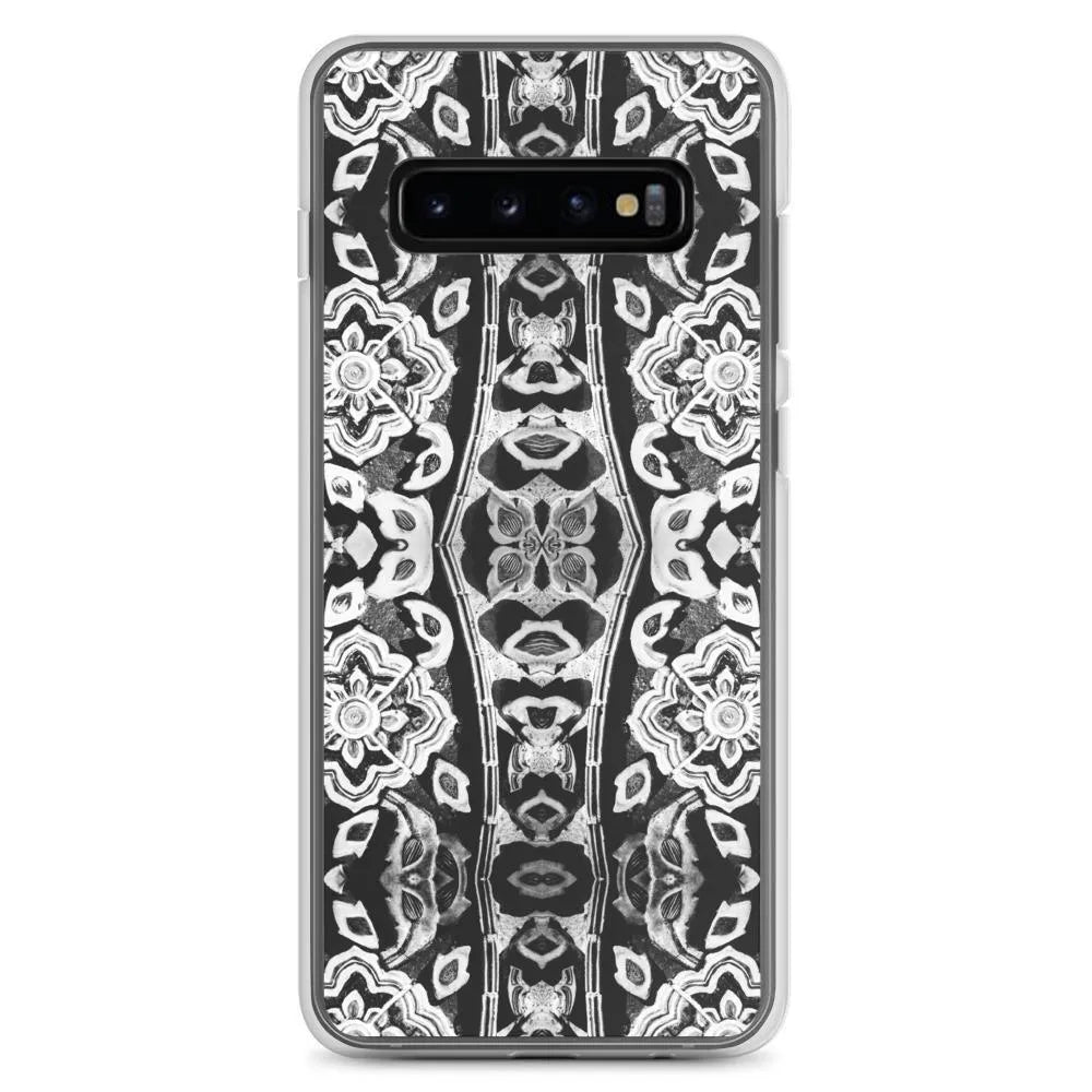 Masala Thai Samsung Galaxy Case - Black And White - Samsung Galaxy S10 + - Mobile Phone Cases - Aesthetic Art