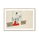 Masked Man - Kamisaka Sekka Meiji Kabuki Art Print Posters Prints & Visual Artwork