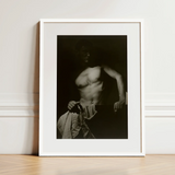 Max After Surfing - Olive Cotton Art Print / Canvas, 12x16’’ / 31x41cm / White Frame / Matboard, Posters Prints & Visual Artwork, Toby Leon