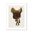 Mclellan Saddle - Walter Praefke Equestrian Art Print