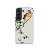 Meadow Bunting - Numata Kashu Samsung Case, Galaxy S22 / Matte, Phone Case Bird Branch Design