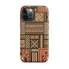 Medieval Floor Tile Patterns Auguste Racinet Iphone Case, 12 Pro Max / Matte, Patterned Smartphone Case