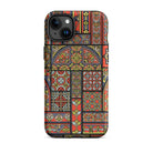 Medieval Stained Glass Windows Auguste Racinet Iphone Case, 15 Pro / Matte, Stained Glass Patterned Phone Case