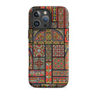 Medieval Stained Glass Windows Auguste Racinet Iphone Case, 16 Pro Max / Matte, Stained Glass Patterned Phone Case