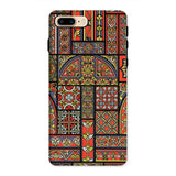 Medieval Stained Glass Windows - Auguste Racinet Iphone Case, 8 Plus / Matte, Phone Case Colorful Medieval Stained Glass Window Pattern