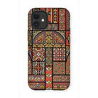 Medieval Stained Glass Windows - Auguste Racinet Iphone Case, 12 Mini / Matte, Kite-952679535, Decorative Phone Case Colorful Medieval