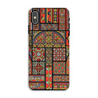 Medieval Stained Glass Windows - Auguste Racinet Iphone Case, Xs Max / Matte, Phone Case Colorful Medieval Stained Glass Window Pattern