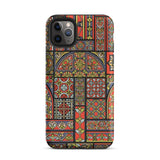 Medieval Stained Glass Windows - Auguste Racinet Phone Case, Medieval Stained Glass, Stained Glass Windows, Auguste Racinet Iphone