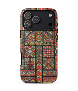 Iphone 17 Pro Max / Matte Medieval Stained Glass Windows - Auguste Racinet Phone Case