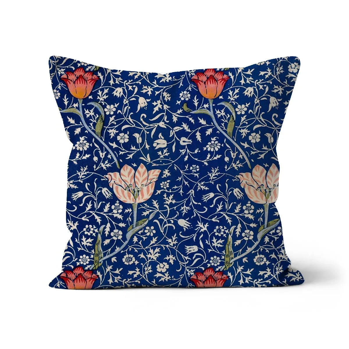 Medway - William Morris Cushion - Decorative Throw Pillow - Canvas / 16x16 -