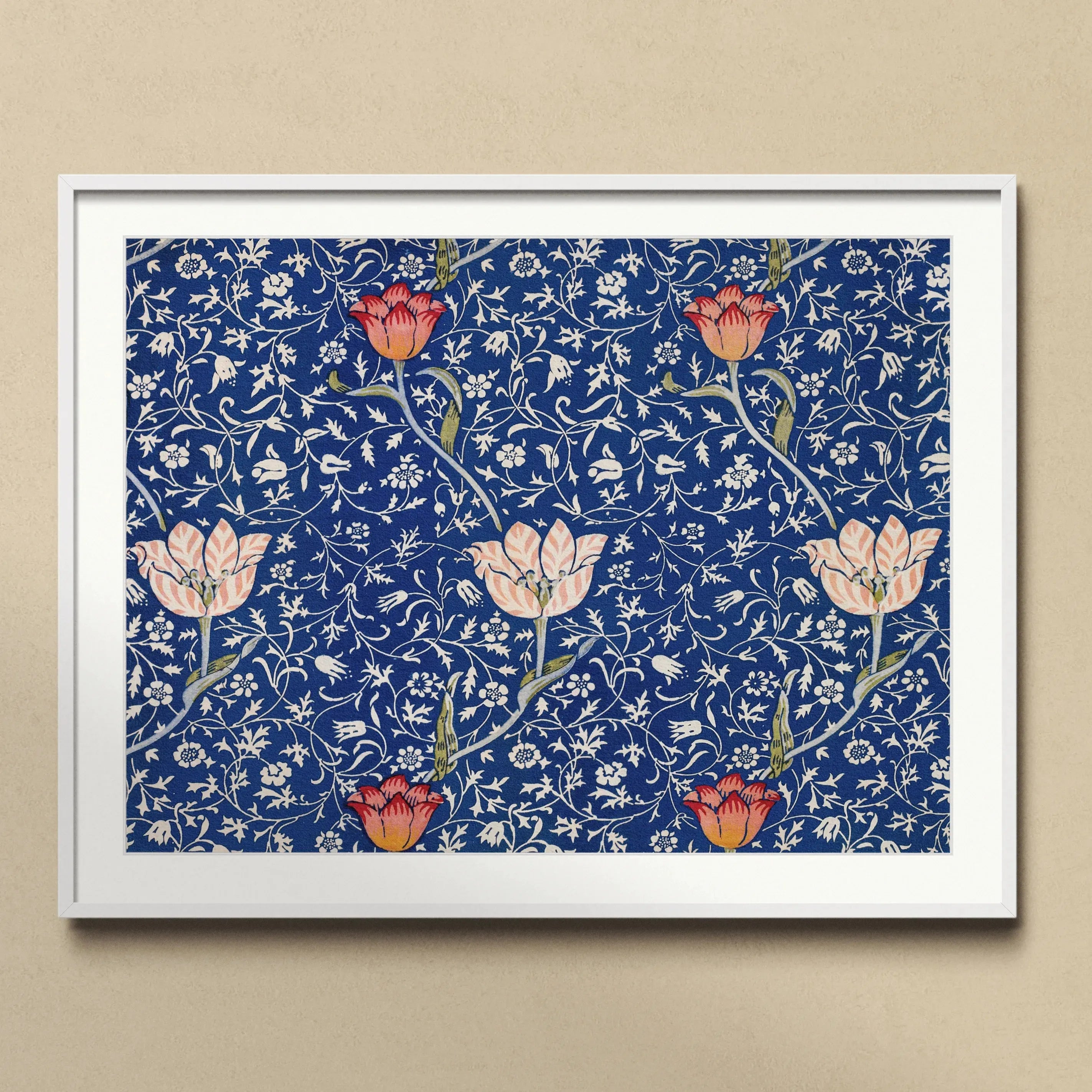 Medway By William Morris Framed & Mounted Print - Posters Prints & Visual Artwork - Aesthetic Art