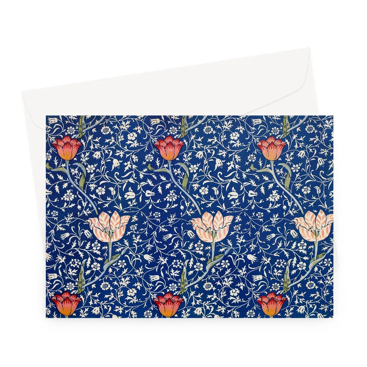Medway By William Morris Greeting Card - A5 Landscape / 1 Card - Greeting & Note Cards - Aesthetic Art