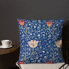 Medway - William Morris Victorian Era Floral Art Pillow Throw Pillows