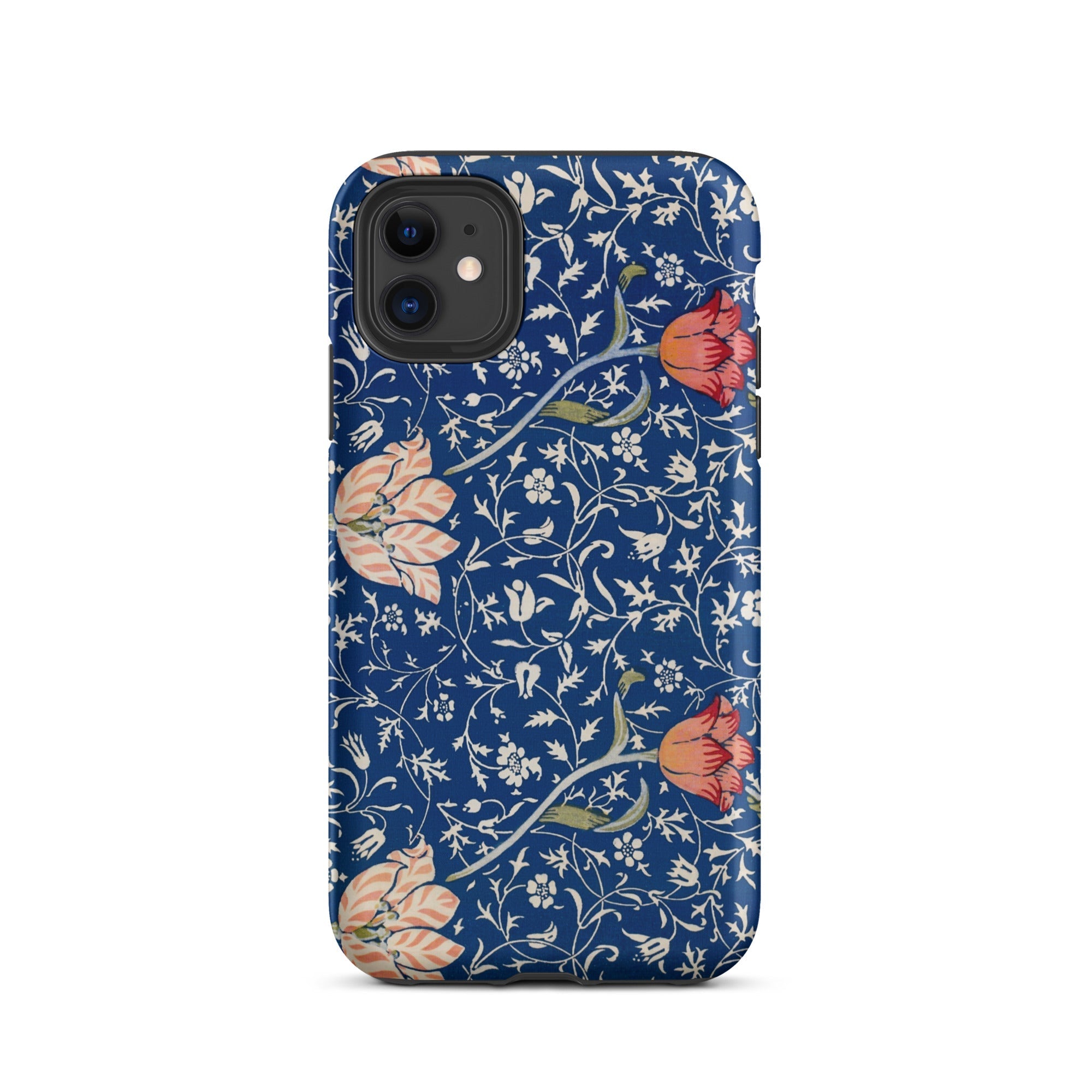 Medway - William Morris Victorian Era Iphone Case, 11 / Matte, Floral-patterned Phone Case