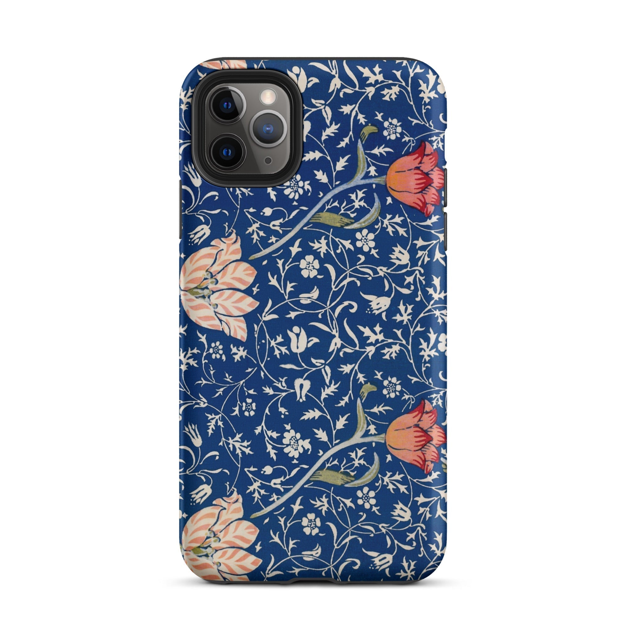 Medway - William Morris Victorian Era Iphone Case, 11 Pro Max / Tough Phone, Floral Patterned Phone Case