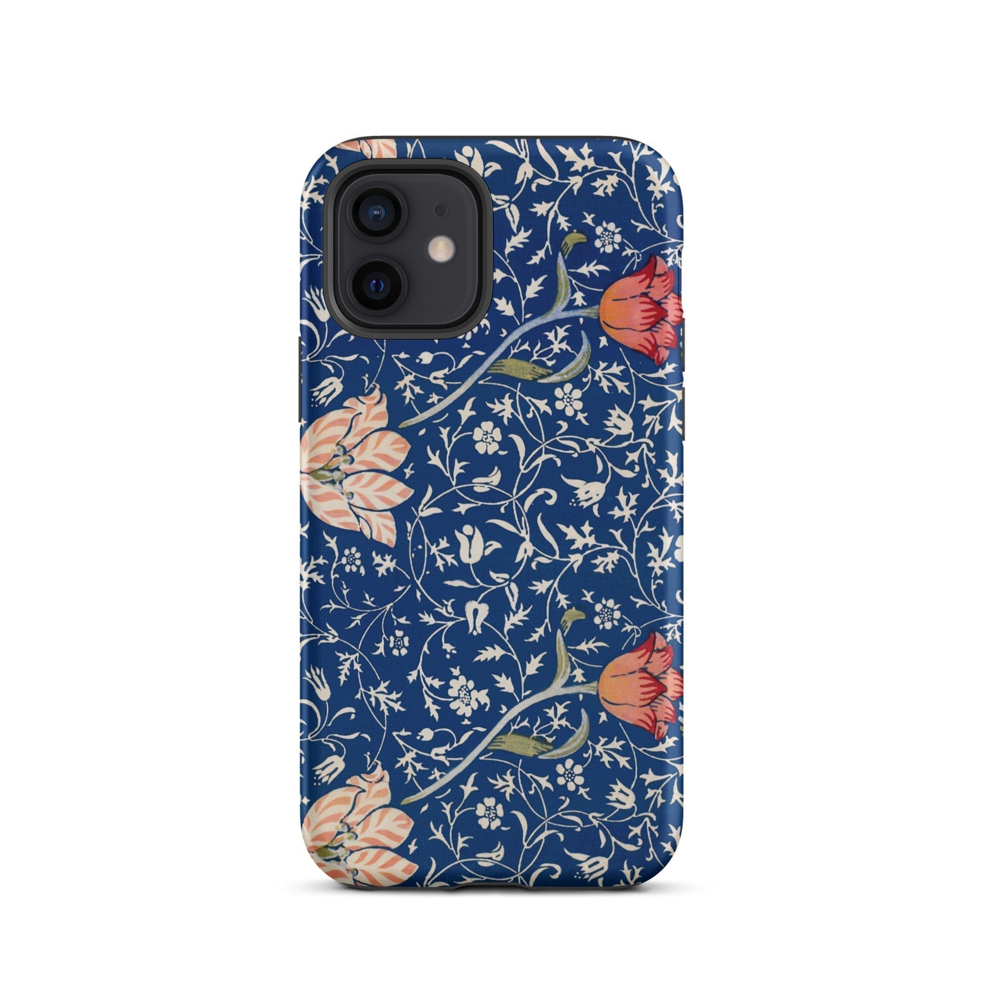 Medway - William Morris Victorian Era Iphone Case, 12 / Tough Phone, Floral-patterned Phone Case