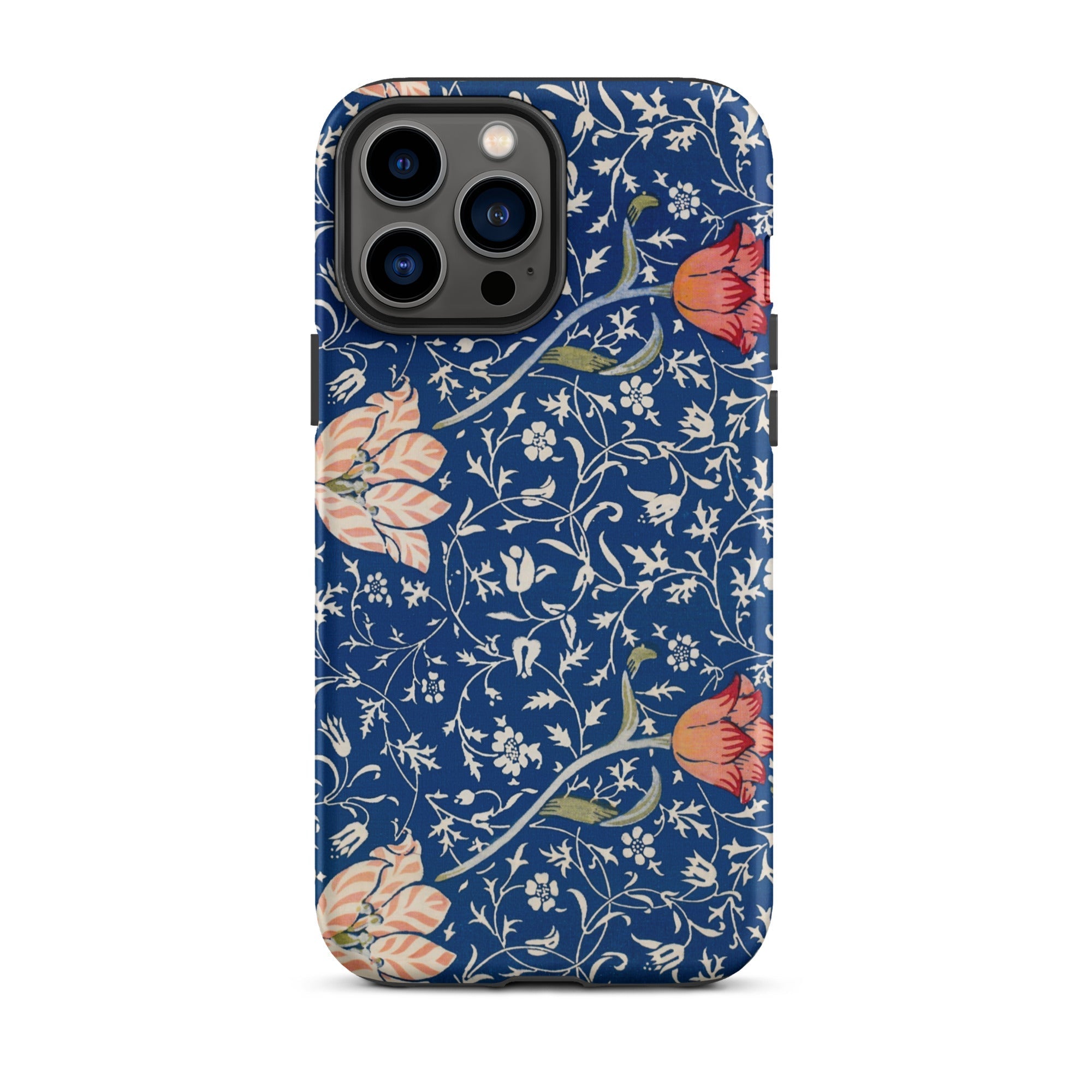 Medway - William Morris Victorian Era Iphone Case, 13 Pro Max / Matte, Floral Patterned Phone Case