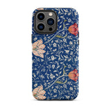 Medway - William Morris Victorian Era Iphone Case, 13 Pro Max / Matte, Floral Patterned Phone Case
