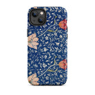 Medway - William Morris Victorian Era Iphone Case, 14 Plus / Matte, Floral Patterned Phone Case