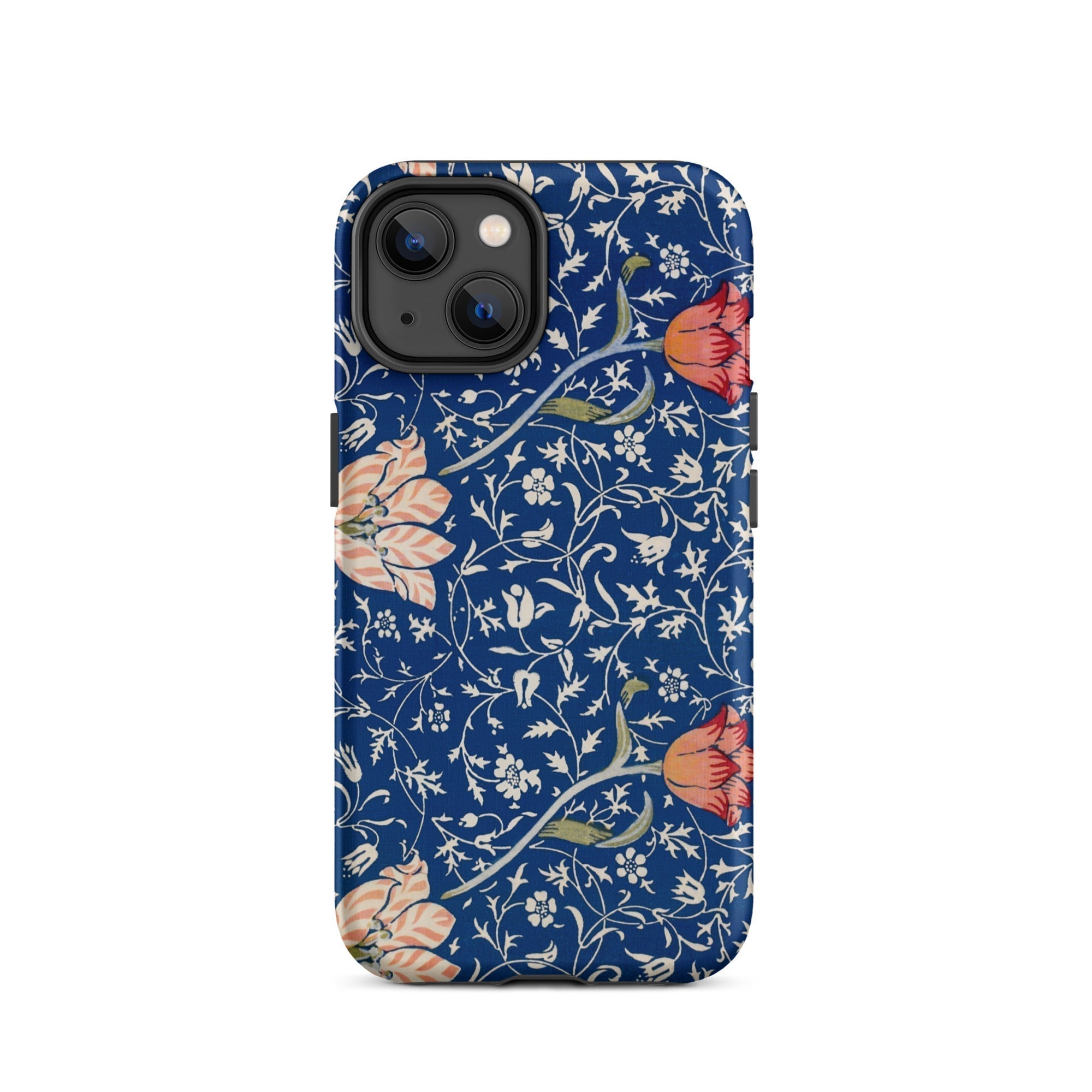 Medway - William Morris Victorian Era Iphone Case, 14 / Tough Phone, Floral-patterned Phone Case