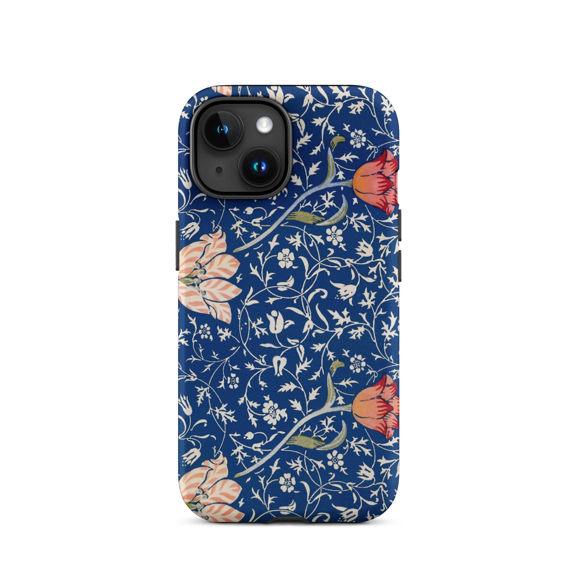 Medway - William Morris Victorian Era Iphone Case, 15 / Matte, Floral Patterned Phone Case