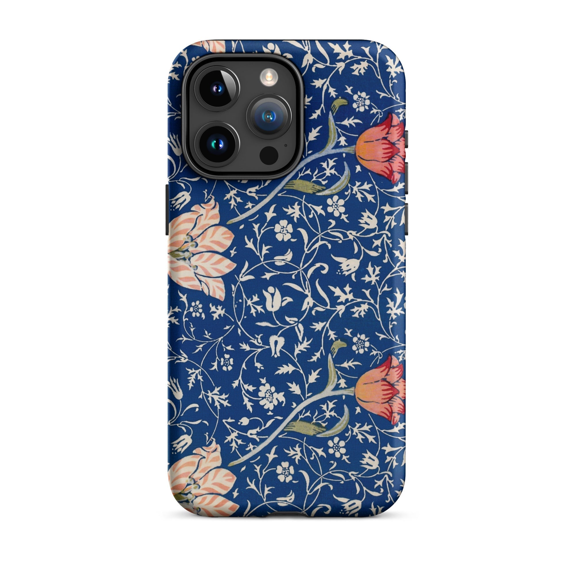 Medway - William Morris Victorian Era Iphone Case, 15 Pro Max / Matte, Floral Patterned Phone Case