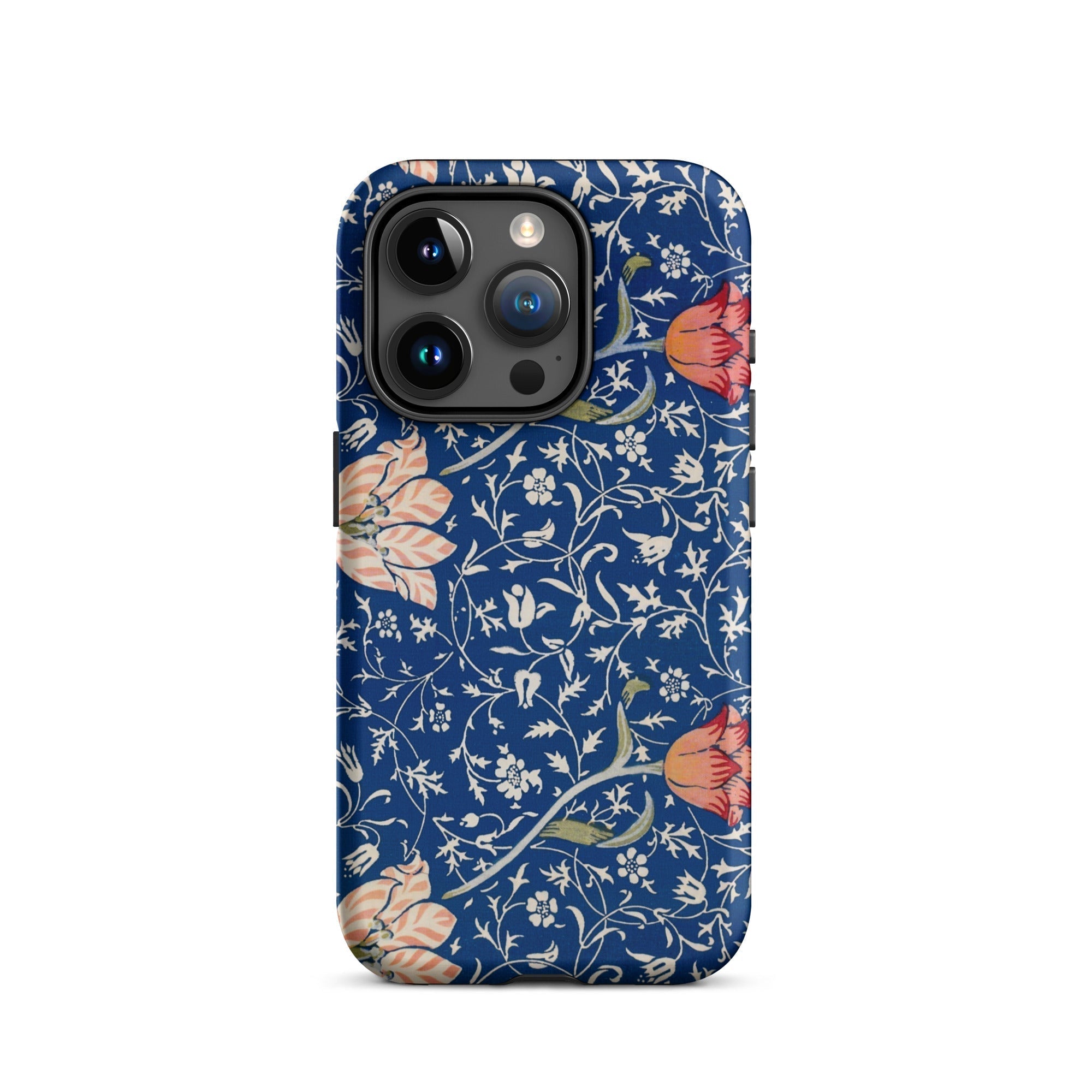 Medway - William Morris Victorian Era Iphone Case, 15 Pro / Tough Phone, Floral Patterned Phone Case