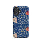 Medway - William Morris Victorian Era Iphone Case, 16 / Matte, Floral Patterned Phone Case