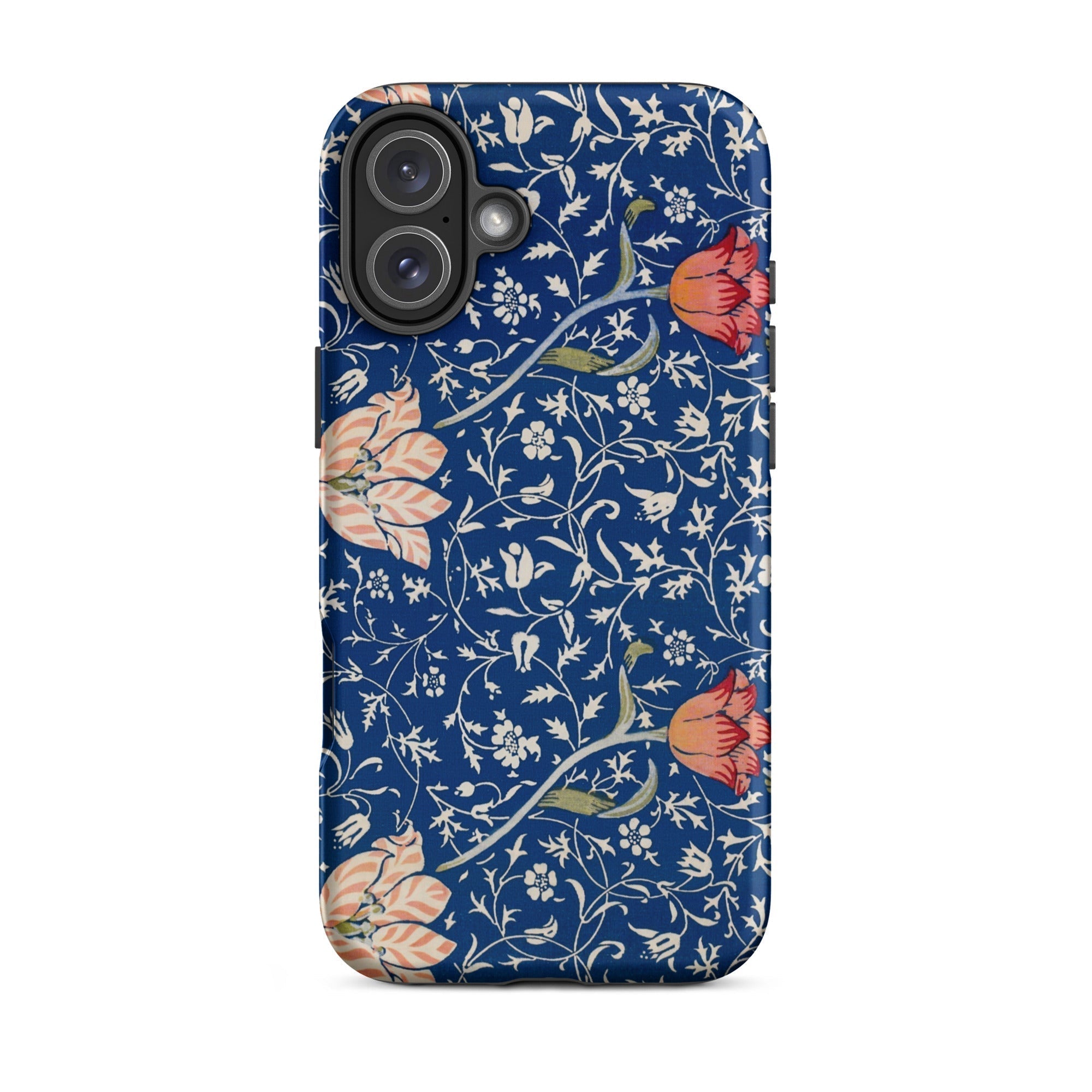 Medway - William Morris Victorian Era Iphone Case, 16 Plus / Tough Phone, Floral Patterned Phone Case