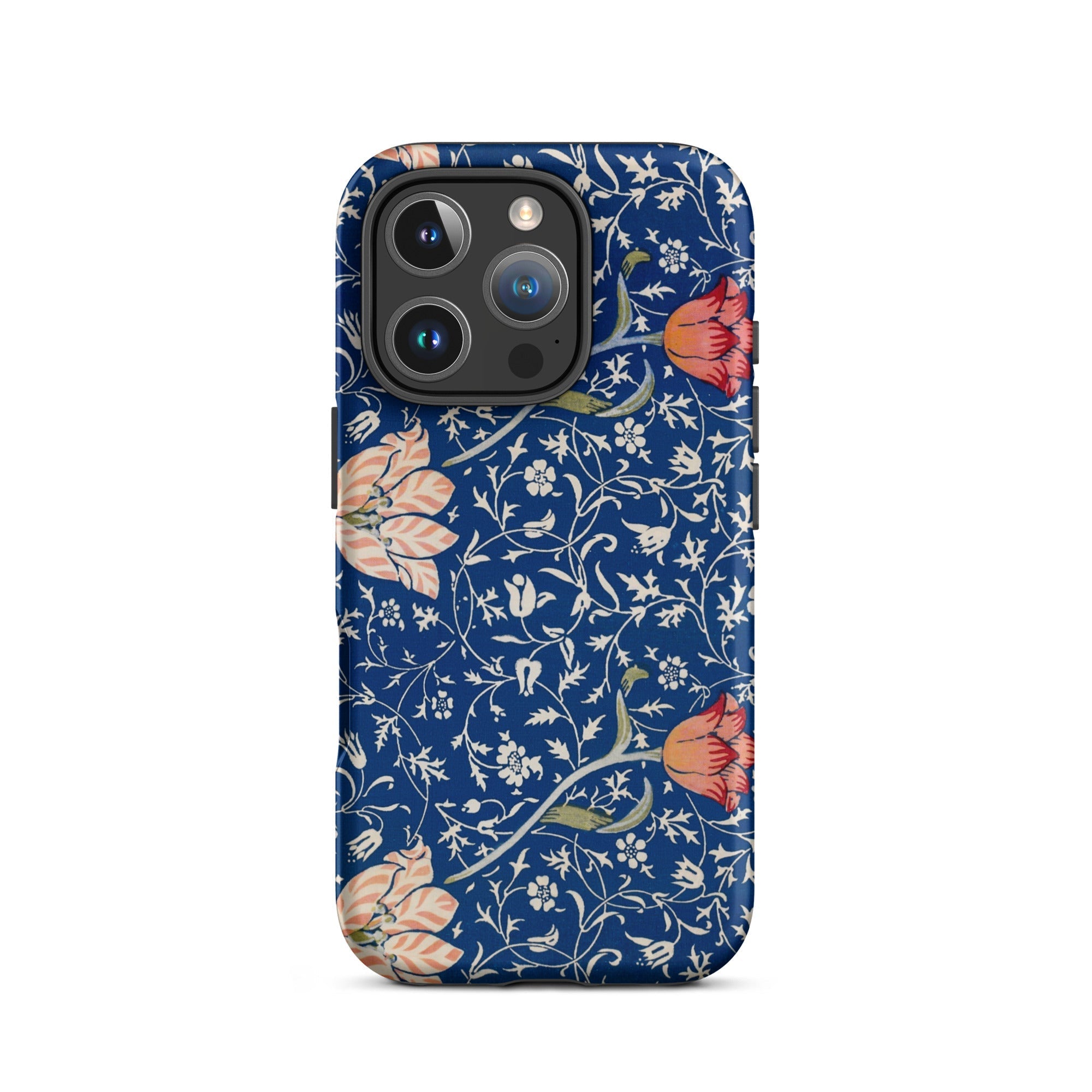 Medway - William Morris Victorian Era Iphone Case, 16 Pro / Matte, Floral Patterned Phone Case