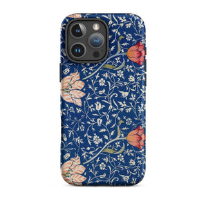 Medway - William Morris Victorian Era Iphone Case, 16 Pro Max / Matte, Floral Patterned Phone Case