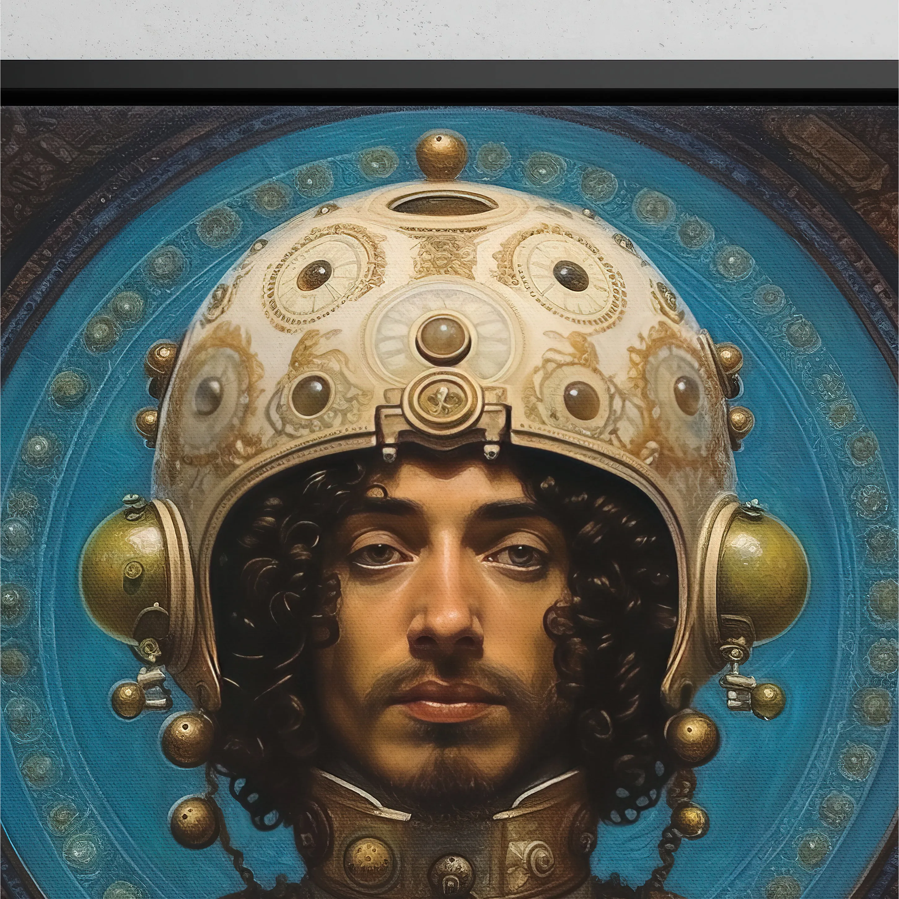 Mehdi The Gay Astronaut Art Print - Lgbtq Framed Canvas - Posters Prints & Visual Artwork - Aesthetic Art