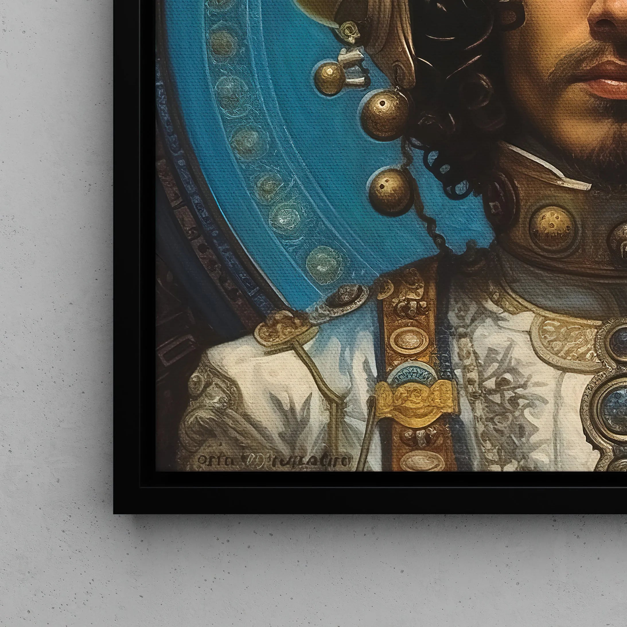 Mehdi The Gay Astronaut Art Print - Lgbtq Framed Canvas - Posters Prints & Visual Artwork - Aesthetic Art