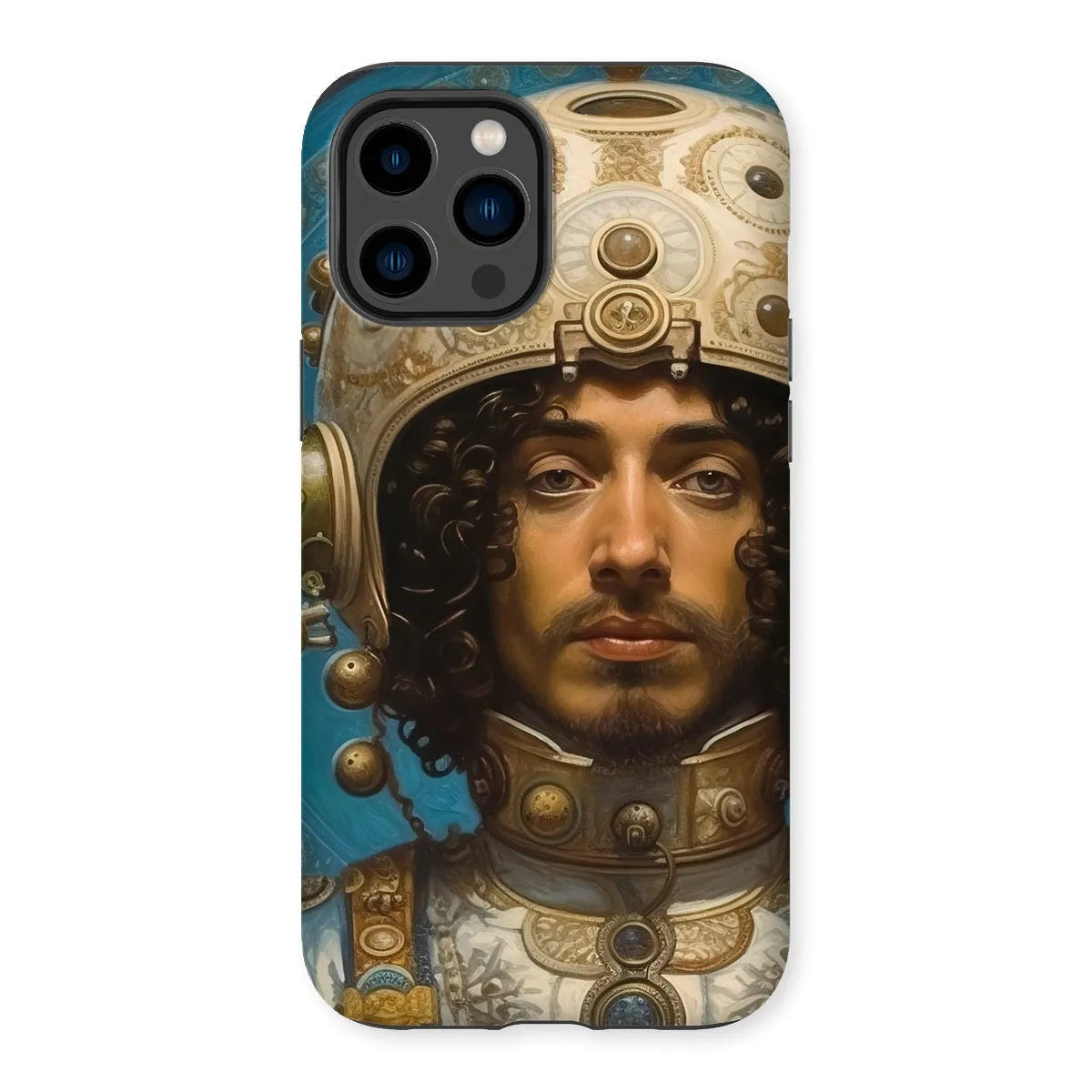 Mehdi The Gay Astronaut - Lgbtq Art Phone Case - Iphone 14 Pro Max / Matte - Mobile Phone Cases - Aesthetic Art