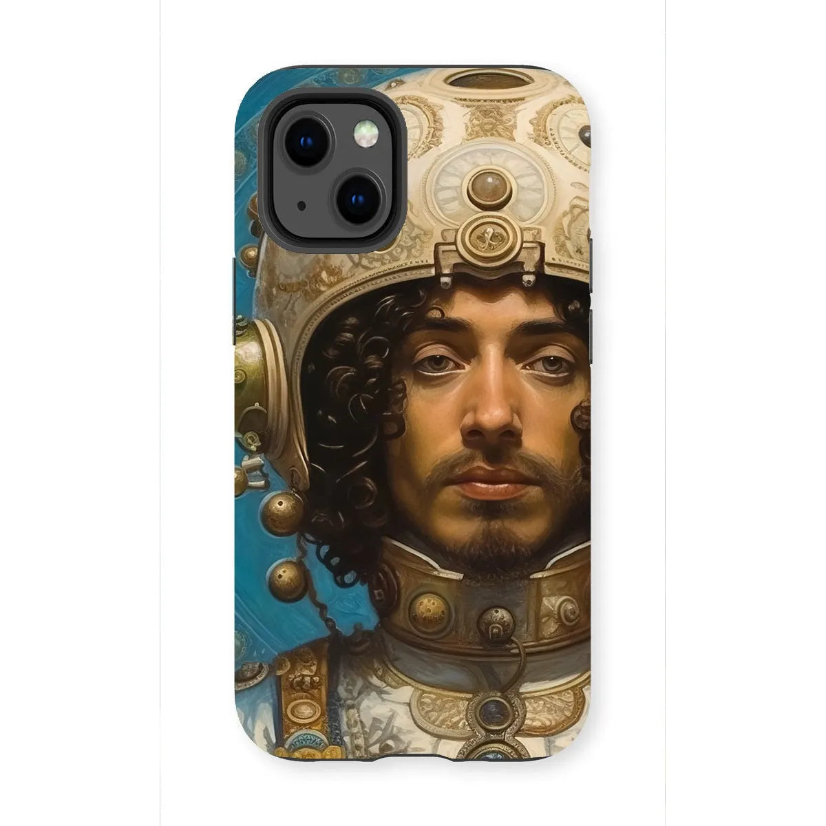Mehdi The Gay Astronaut - Lgbtq Art Phone Case - Iphone 13 Mini / Matte - Mobile Phone Cases - Aesthetic Art