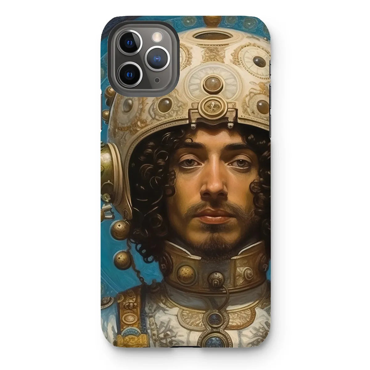 Mehdi The Gay Astronaut - Lgbtq Art Phone Case - Iphone 11 Pro Max / Matte - Mobile Phone Cases - Aesthetic Art