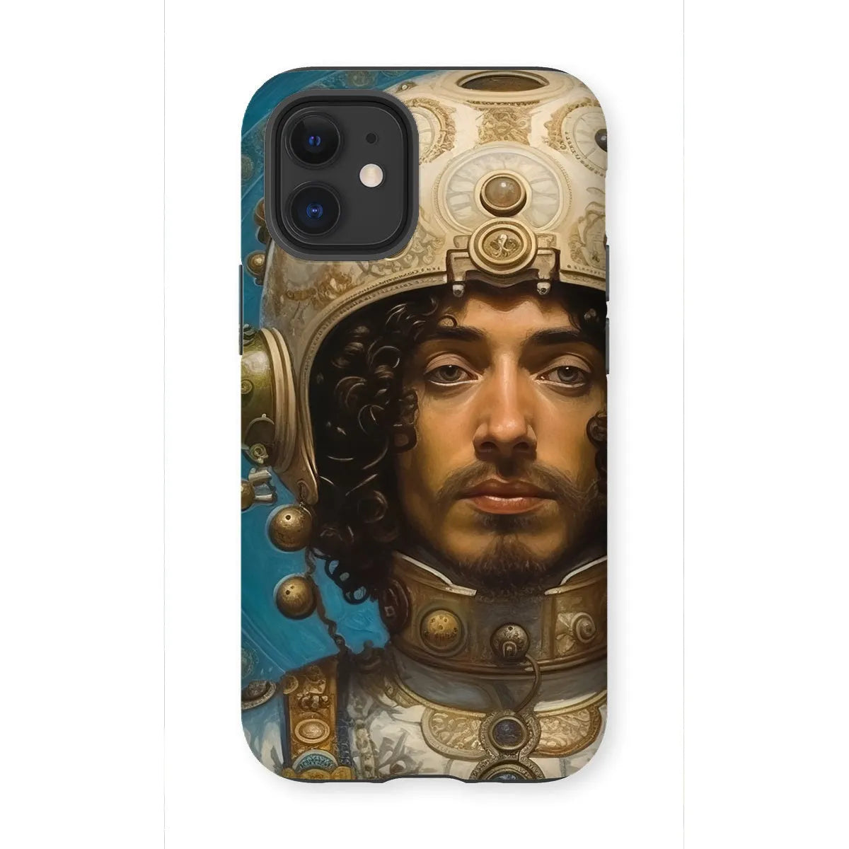 Mehdi The Gay Astronaut - Lgbtq Art Phone Case - Iphone 12 Mini / Matte - Mobile Phone Cases - Aesthetic Art