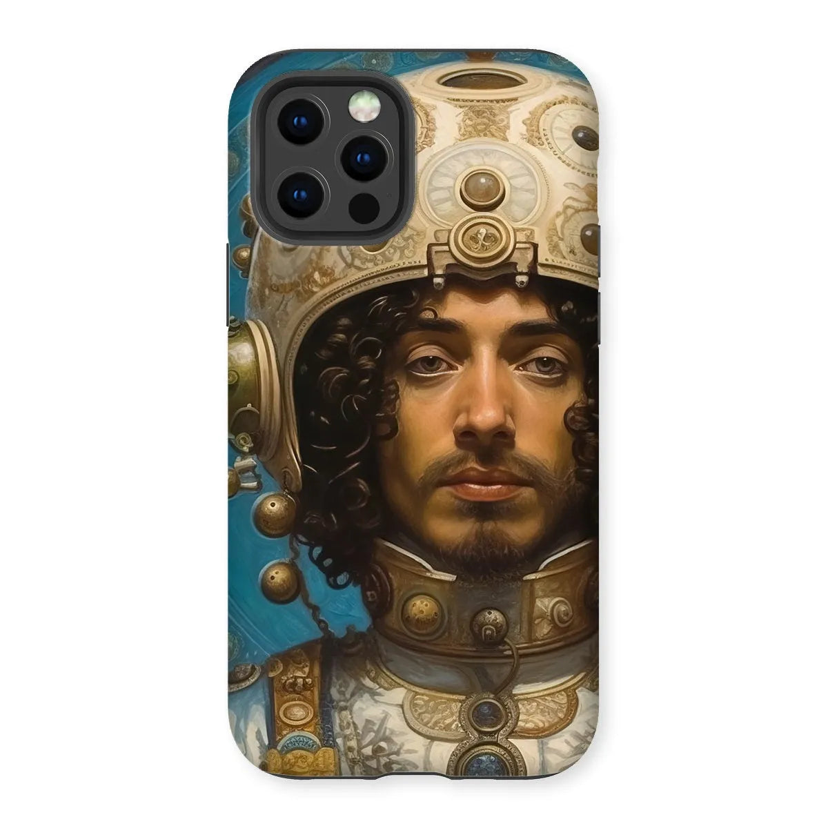Mehdi The Gay Astronaut - Lgbtq Art Phone Case - Iphone 12 Pro / Matte - Mobile Phone Cases - Aesthetic Art