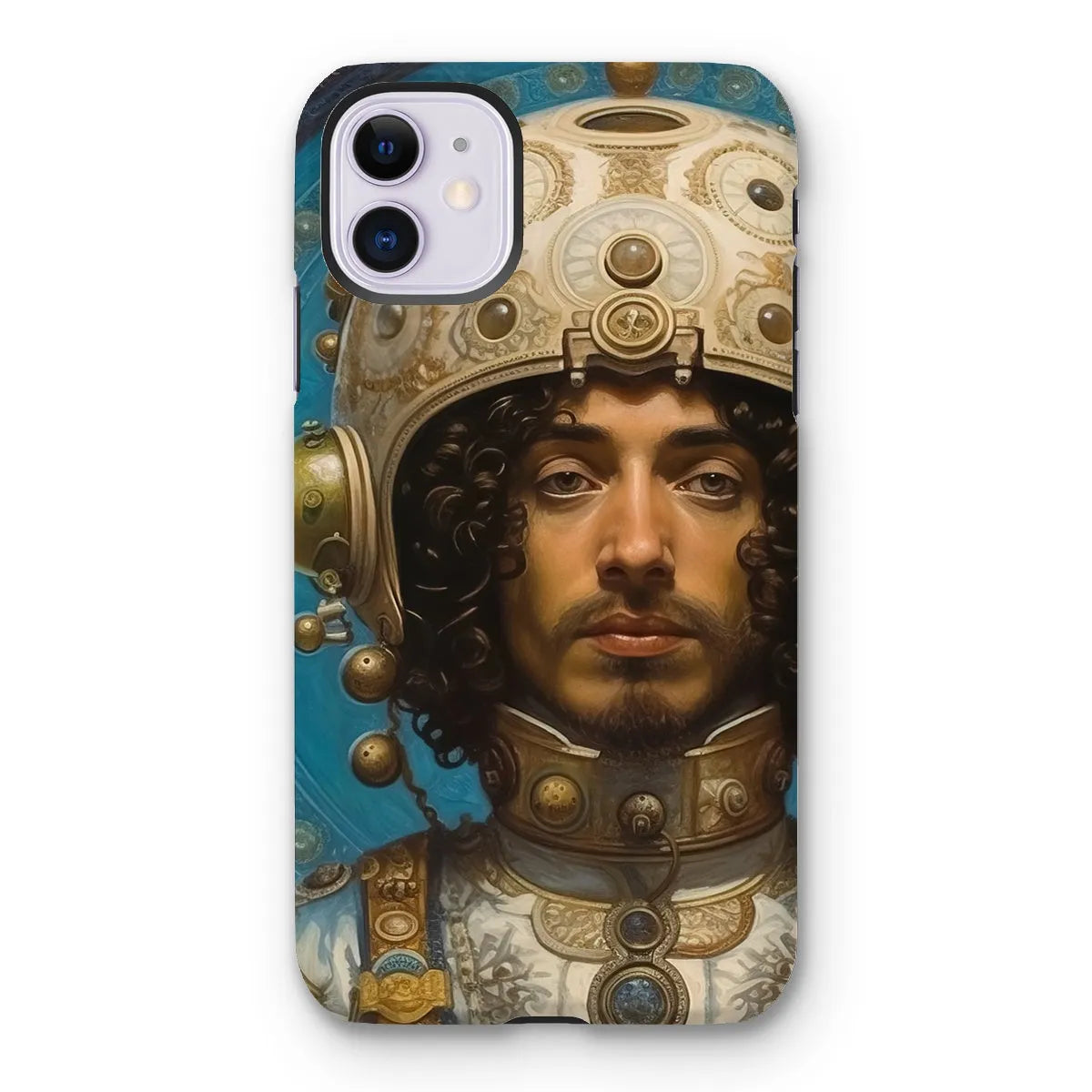 Mehdi The Gay Astronaut - Lgbtq Art Phone Case - Iphone 11 / Matte - Mobile Phone Cases - Aesthetic Art