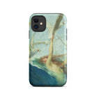 Mermaid Being Mobbed by Seagulls Giovanni Segantini Iphone Case, 11 / Matte, Phone Case Painting Woman Water Surrounded Birds