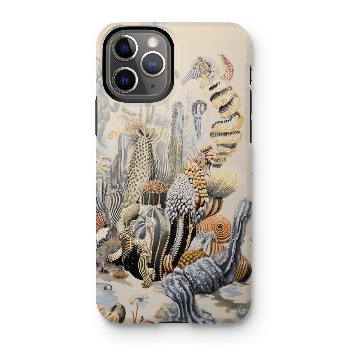 Metropolis - Surreal Cactus Art Iphone Case, 11 Pro / Matte, Cactus-themed Phone Case