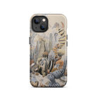 Metropolis Surreal Cactus Art Iphone Case, 13 / Matte, Iphone Case Cactus Illustration