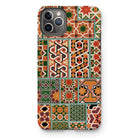 Middle Ages Pattern Design - Auguste Racinet Iphone Case 11 Pro Max / Matte Mobile Phone Cases